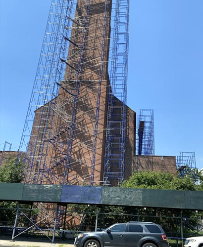 rental pipe scaffolding installer
