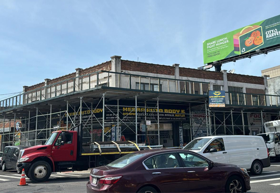 sidewalk shed and pipe scaffolding servies