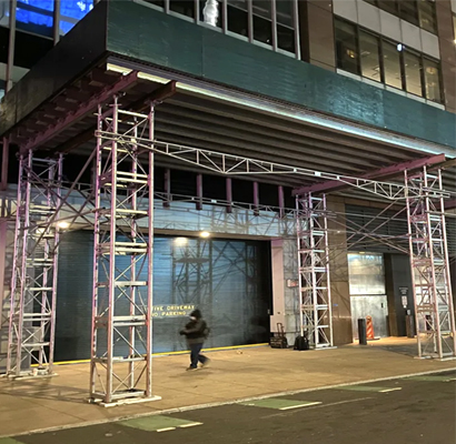 sidewalk shed installer services newyork